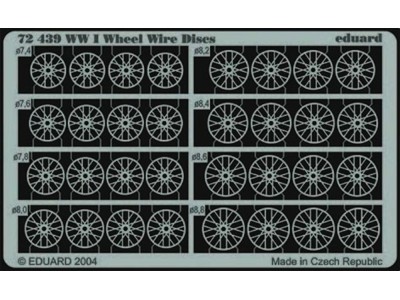 WWI Wheel Wire Discs 