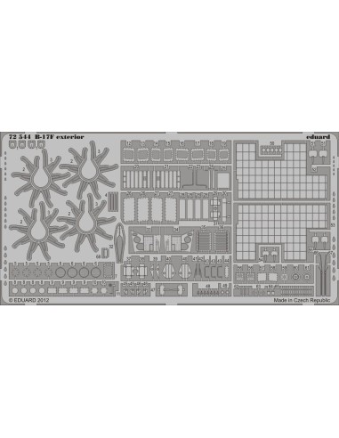 B-17F exterior for Revell 