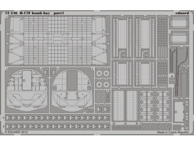 B-17F bomb bay for Revell 