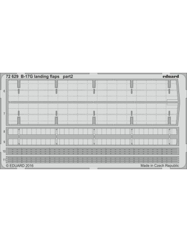 B-17G landing flaps for Airfix 