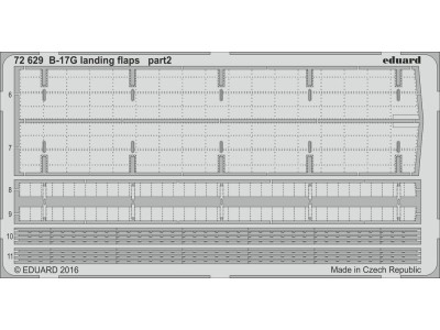 B-17G landing flaps for Airfix 