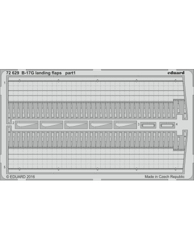 B-17G landing flaps for Airfix 