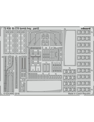 B-17G bomb bay for Airfix 