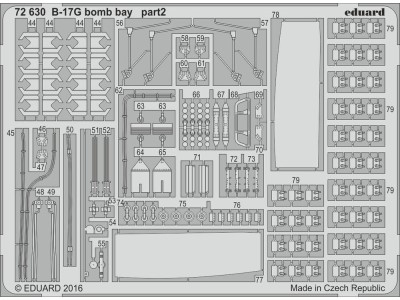 B-17G bomb bay for Airfix 