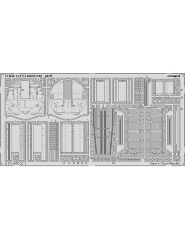 B-17G bomb bay for Airfix 