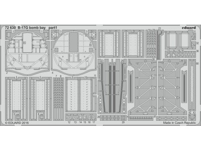 B-17G bomb bay for Airfix 