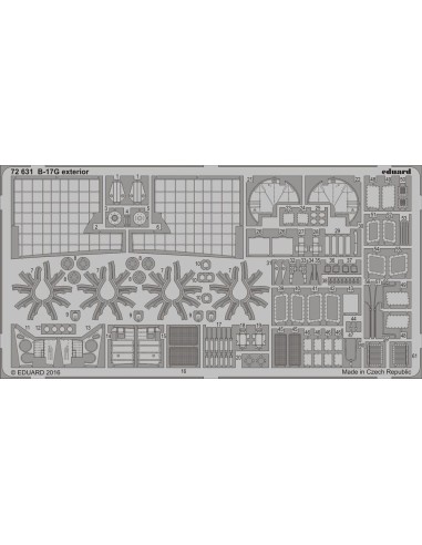 B-17G exterior for Airfix 