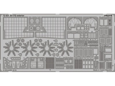 B-17G exterior for Airfix 