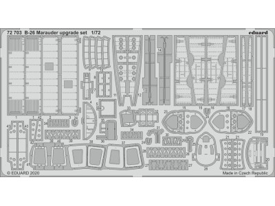 B-26 Marauder upgrade set for Eduard 