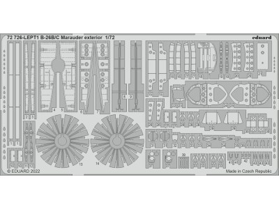 B-26B/C Marauder exterior for HASEGAWA / HOBBY 2000 