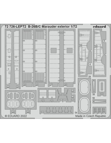 B-26B/C Marauder exterior for HASEGAWA / HOBBY 2000 