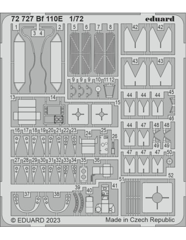 Bf 110E 1/72 for EDUARD 