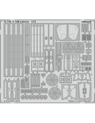 F-14B exterior 1/72 ACADEMY 