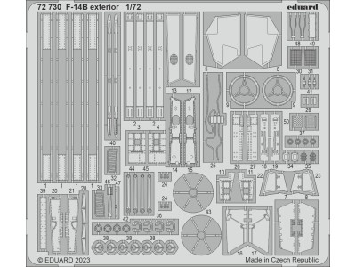 F-14B exterior 1/72 ACADEMY 