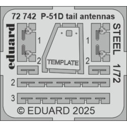 P-51D tail antennas STEEL 