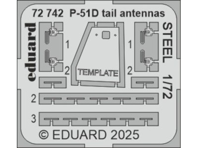 P-51D tail antennas STEEL 
