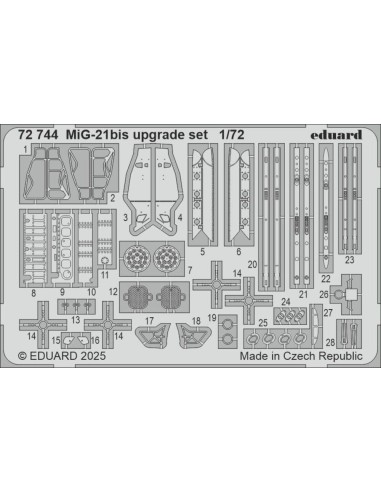 MiG-21bis upgrade set  EDUARD 