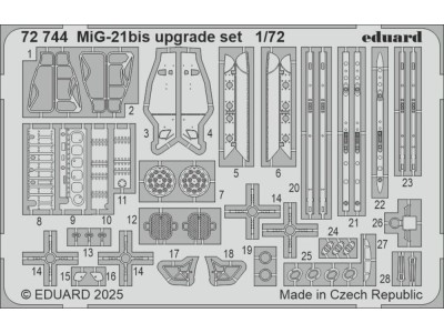 MiG-21bis upgrade set  EDUARD 