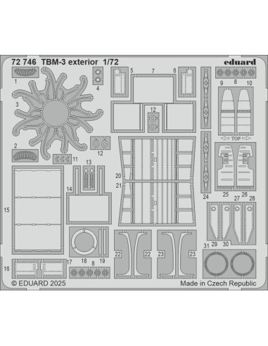 TBM-3 exterior  HOBBY BOSS 