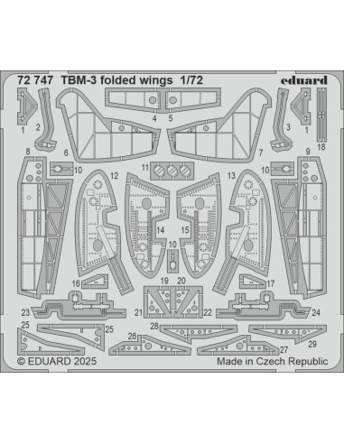 TBM-3 folded wings  HOBBY BOSS 