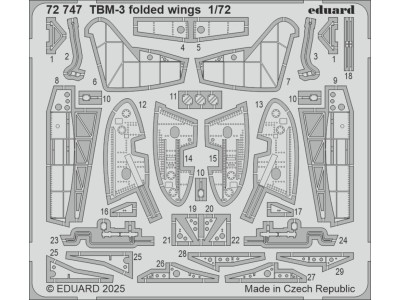 TBM-3 folded wings  HOBBY BOSS 