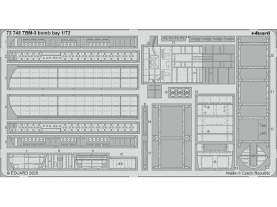 TBM-3 bomb bay  HOBBY BOSS 