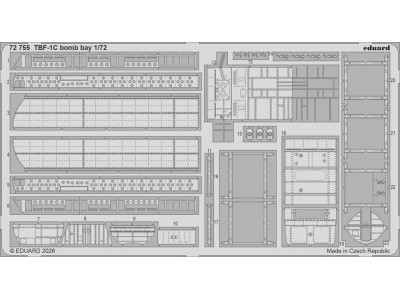 TBF-1C bomb bay for Hobby Boss 