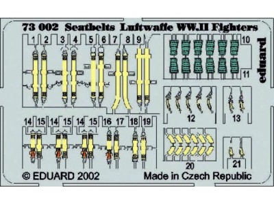 Seatbelts Luftwaffe WW.II Fighters 