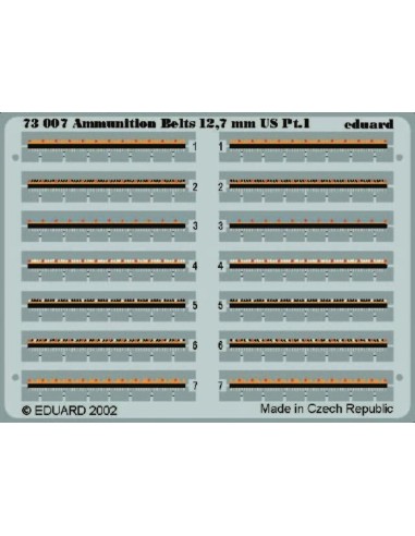 Ammunition Belts 12,7mm US 