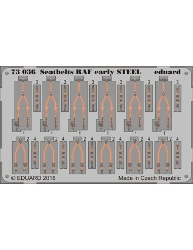 Seatbelts RAF early STEEL 