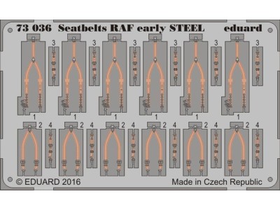 Seatbelts RAF early STEEL 