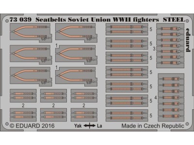 Seatbelts Soviet Union WWII fightersSTEE 