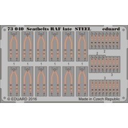 Seatbelts RAF late STEEL 