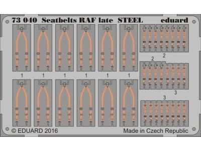 Seatbelts RAF late STEEL 
