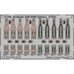 Seatbelts USN WWII fighters STEEL 
