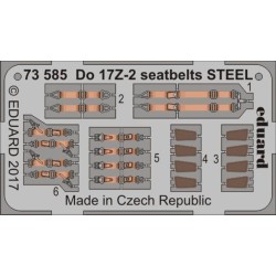 Do 17Z-2 seatbelts STEEL for ICM 