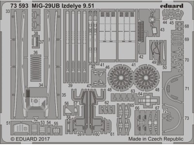 MiG-29UB Izdelye 9.51 for Trumpeter 