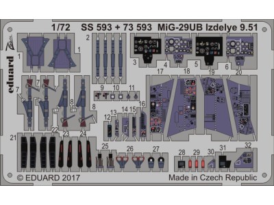 MiG-29UB Izdelye 9.51 for Trumpeter 