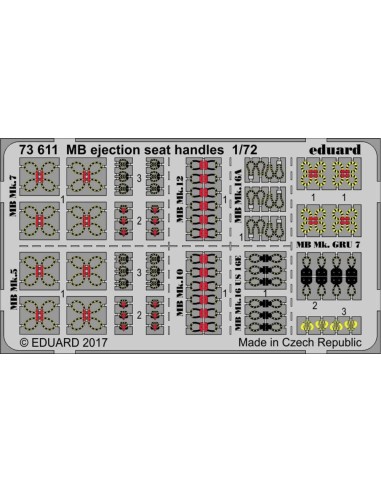 MB ejection seat handles 