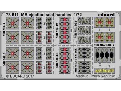MB ejection seat handles 