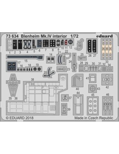 Blenheim Mk.IV interior for Airfix 