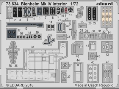 Blenheim Mk.IV interior for Airfix 