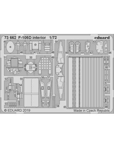 F-105D interior for Trumpeter 