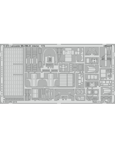 Lancaster Mk.I/Mk.III interior f.Revell 