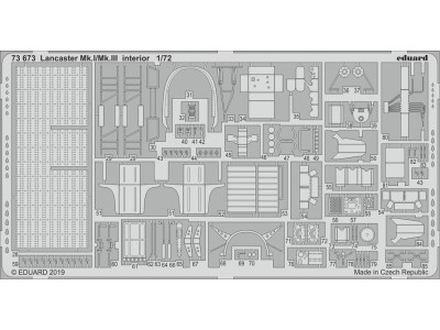 Lancaster Mk.I/Mk.III interior f.Revell 