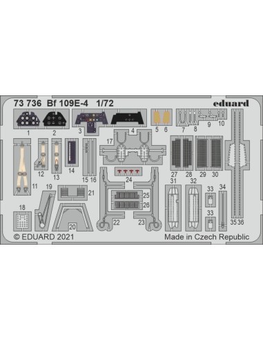 Bf 109E-4 1/72 for SPECIAL HOBBY 