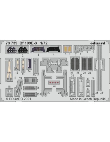 Bf 109E-3 1/72 for SPECIAL HOBBY 