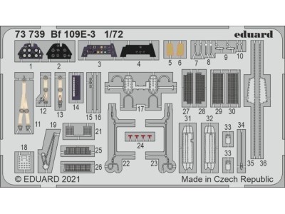 Bf 109E-3 1/72 for SPECIAL HOBBY 