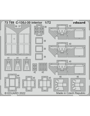 C-130J-30 interior for ZVEZDA 