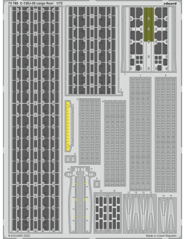 C-130J-30 cargo floor for ZVEZDA 